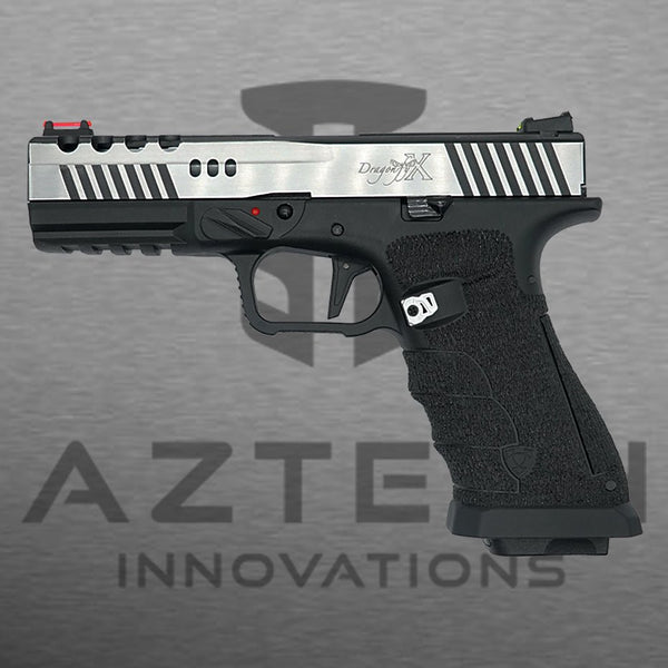 Aztech CNC APS Pistol Comp Mag release - Azraels Armoury