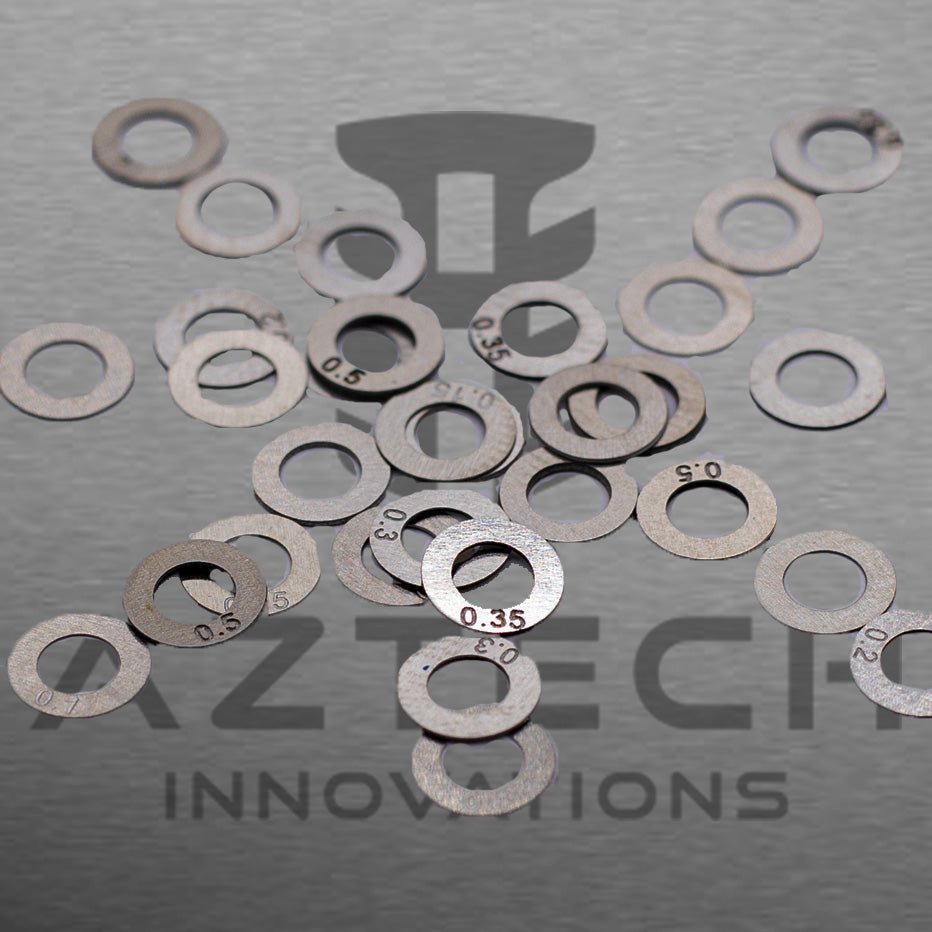 Aztech High Precision Gearbox shim kit - Azraels Armoury