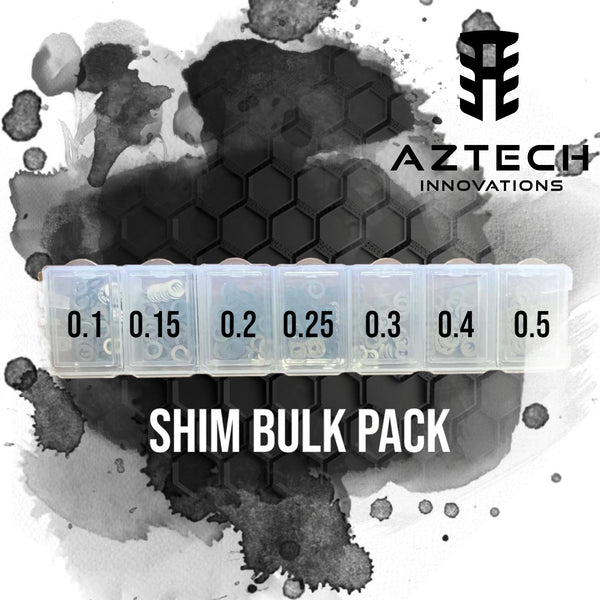 Bulk Pack - Aztech High Precision Gearbox shims - Azraels Armoury