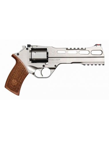 CHIAPPA RHINO 60DS .357 MAGNUM STYLE GEL BLASTER REVOLVER (CO2) - SILVER - Azraels Armoury