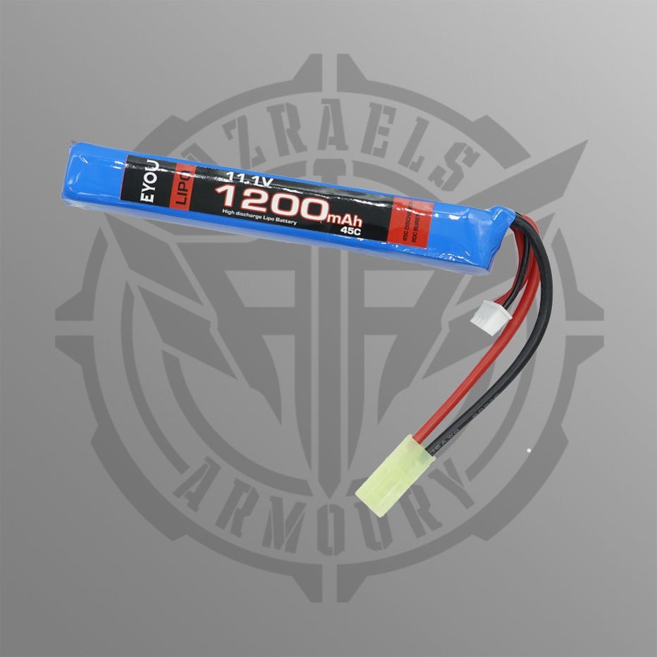 eYou 11.1v (3S) 1,200mah 45C Battery - Azraels Armoury