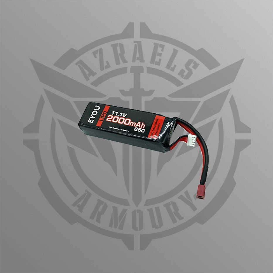 eYou 11.1v (3S) 2000mah 65C Brick Battery - Azraels Armoury