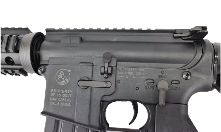 Jund M4 Warhawk CQB Gel Blaster – Black - Azraels Armoury