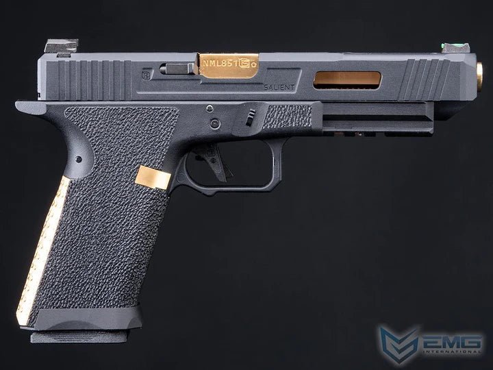 SAI INNOVATIONS™ / EMG - BLU TIER ONE COMPETITION GEL BLASTER GOLD & BLACK - Azraels Armoury