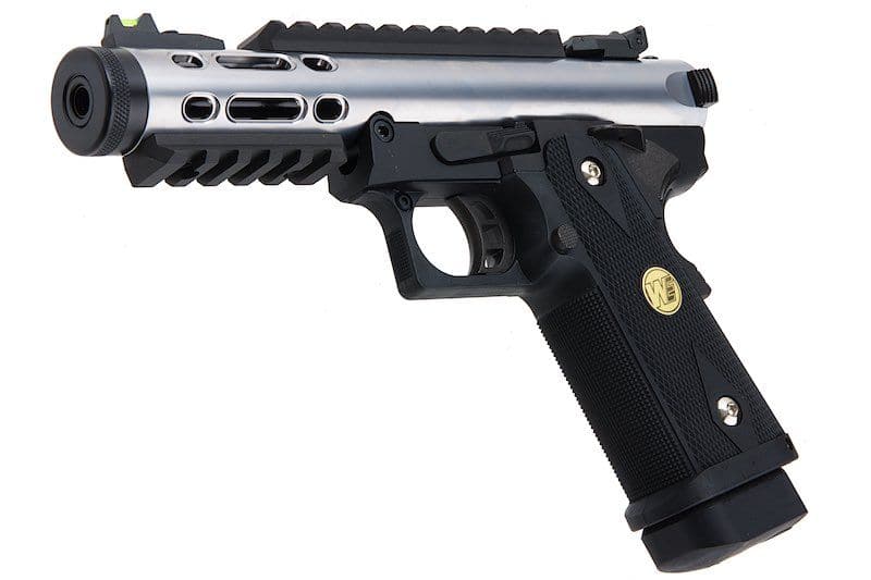 WE Galaxy Hi - Capa 5.1 Type A GBB Pistol - Silver Slide K Frame - Azraels Armoury