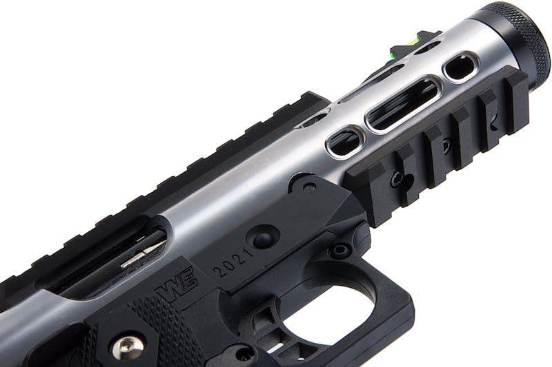 WE Galaxy Hi - Capa 5.1 Type A GBB Pistol - Silver Slide K Frame - Azraels Armoury