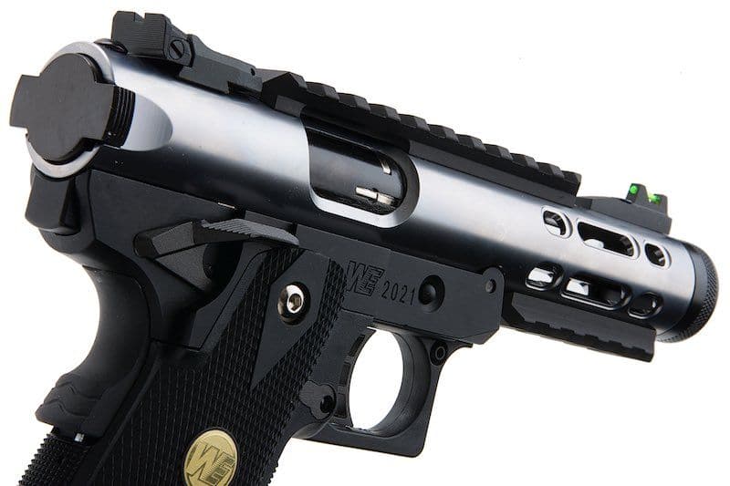 WE Galaxy Hi - Capa 5.1 Type A GBB Pistol - Silver Slide K Frame - Azraels Armoury