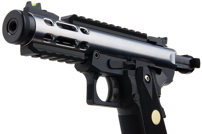WE Galaxy Hi - Capa 5.1 Type A GBB Pistol - Silver Slide K Frame - Azraels Armoury