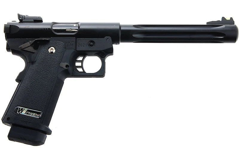 WE Galaxy Hi-Capa GBB 5.1 Black Slide Premium L Gel Blaster Pistol - R-FRAME - Azraels Armoury