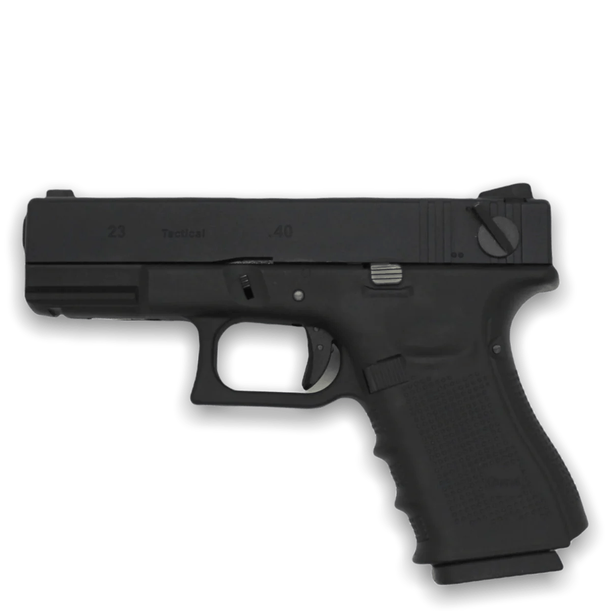 We Tech G23 Gen 4 Gas Blow Back Pistol - Black - Azraels Armoury