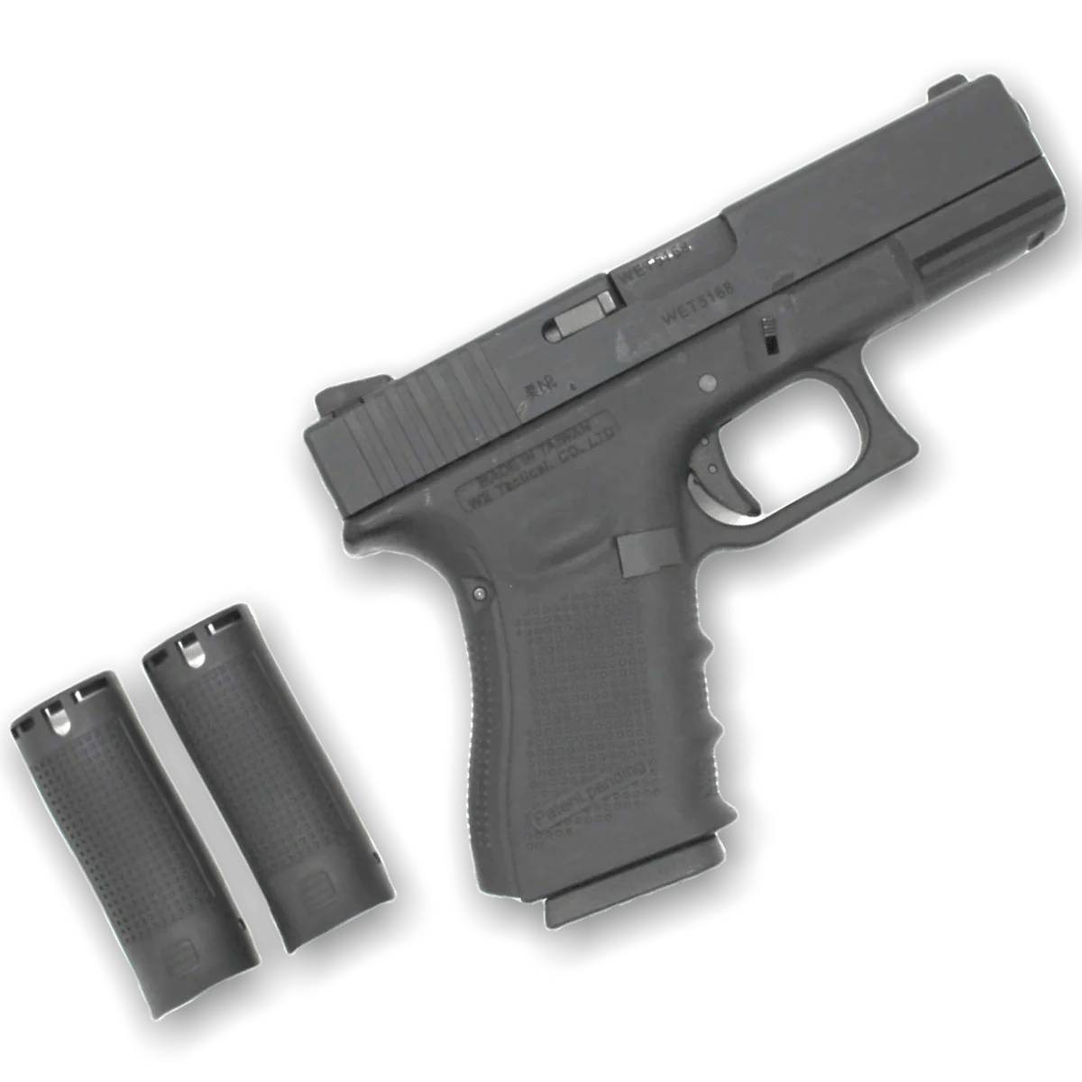 We Tech G23 Gen 4 Gas Blow Back Pistol - Black - Azraels Armoury