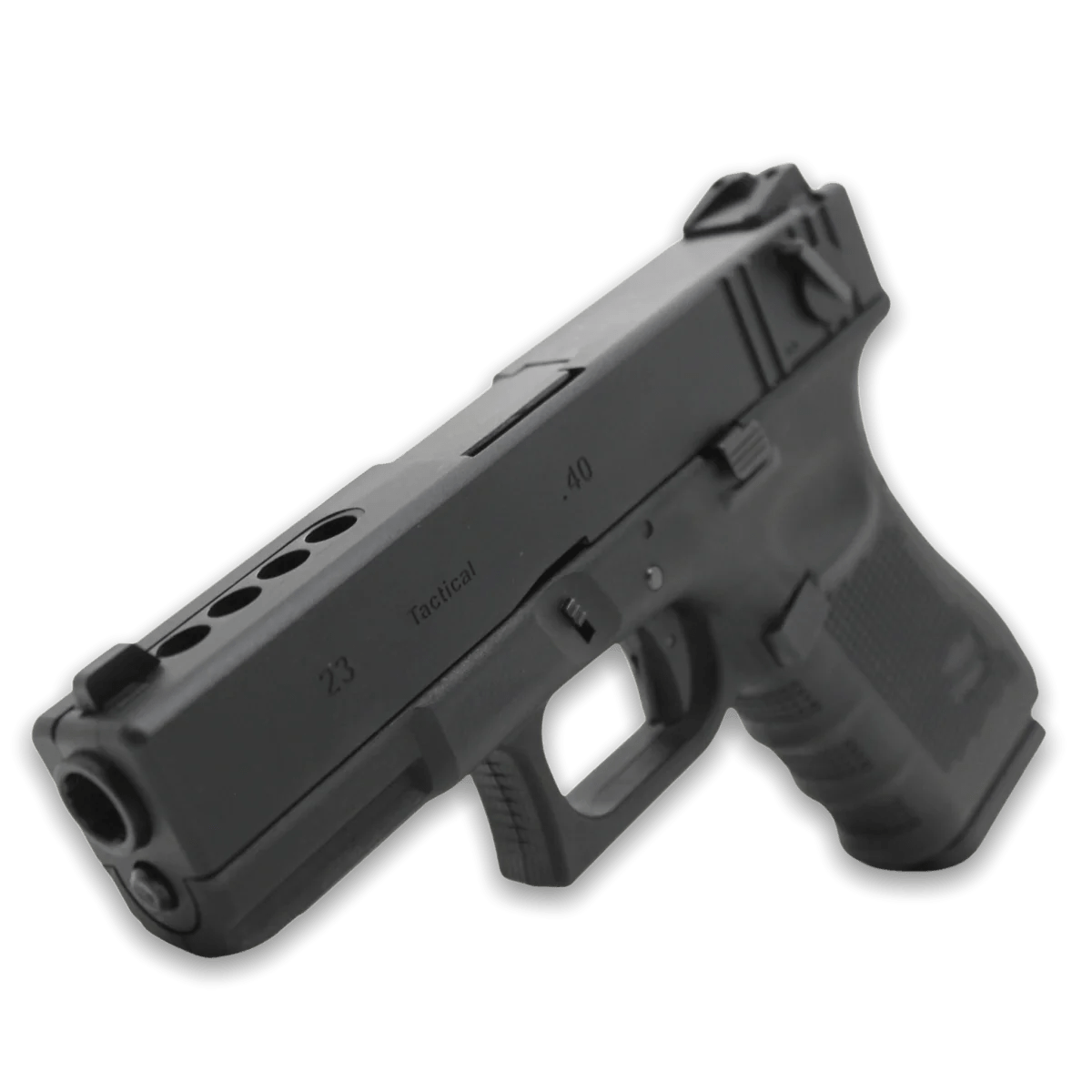 We Tech G23 Gen 4 Gas Blow Back Pistol - Black - Azraels Armoury