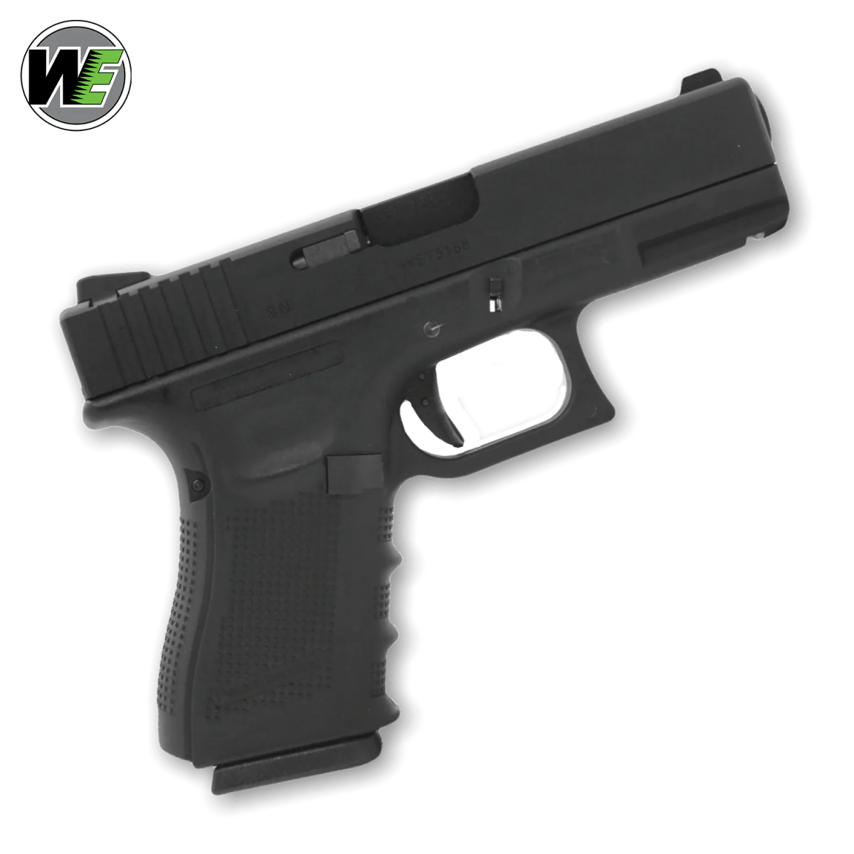We Tech G23 Gen 4 Gas Blow Back Pistol - Black - Azraels Armoury