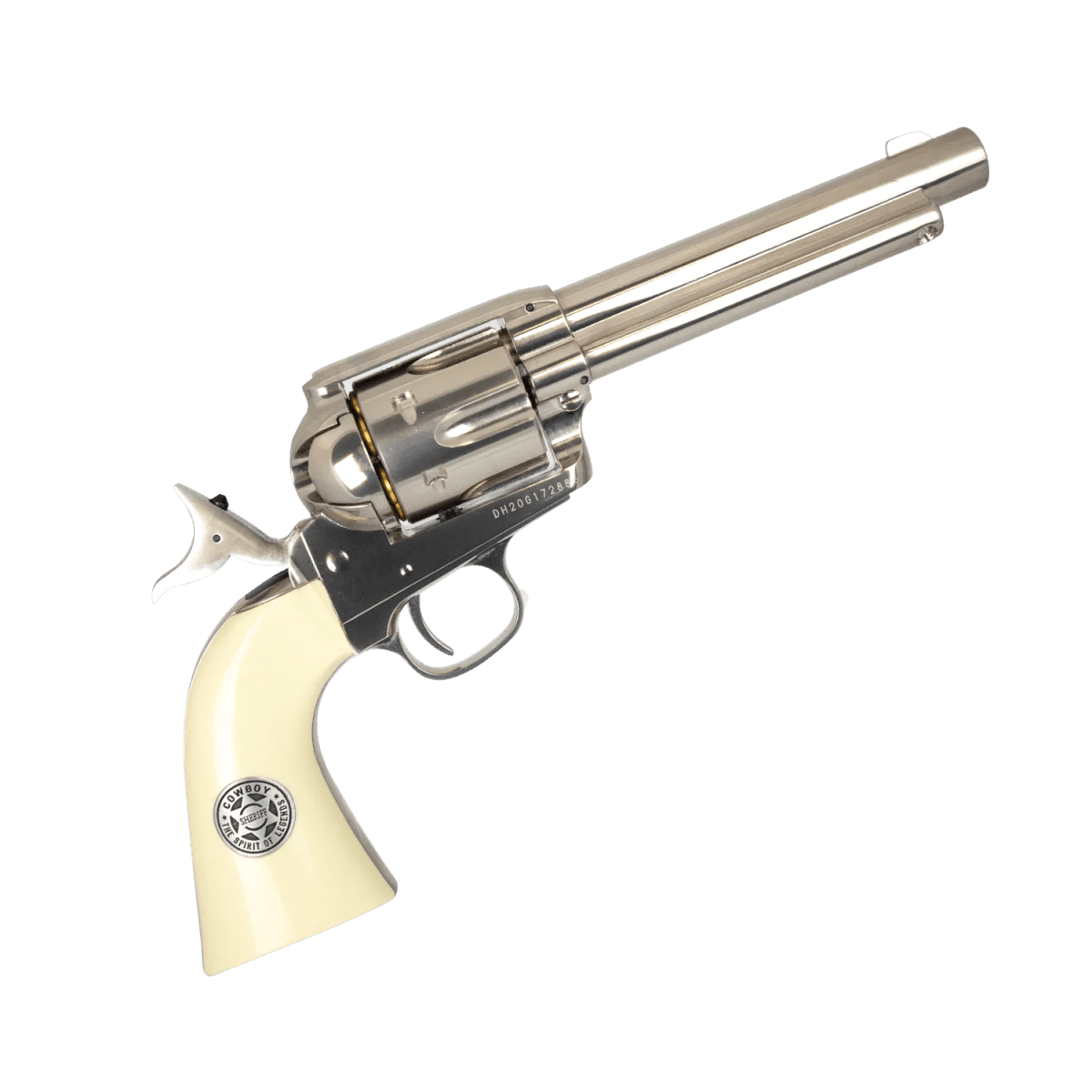 Wingun SAA Peacemaker CO2 Gel Blaster - Nickel Pearl - Azraels Armoury