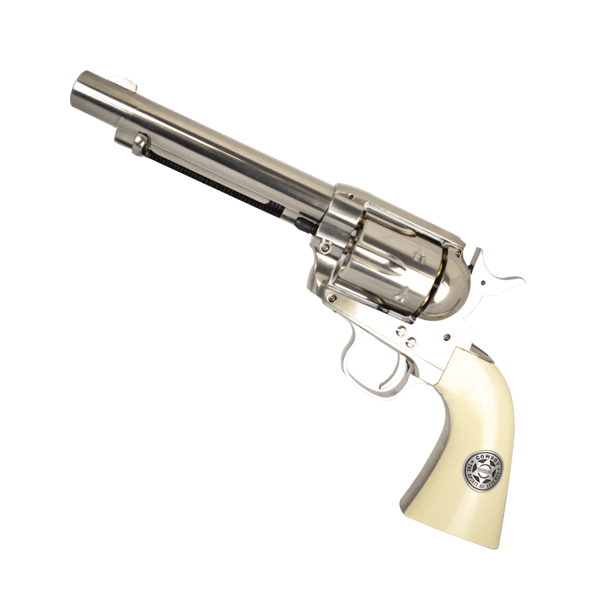 Wingun SAA Peacemaker CO2 Gel Blaster - Nickel Pearl - Azraels Armoury